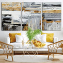 Abstract Painting Canvas Wall Art Print Paint Drip Art Brush