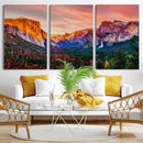 Yosemite Nal Park Wall Art Landscape Canvas Print El Capitan by MyGreatCanvas | Canvas Wall Art Prints | Photo Prints & Wall Decor