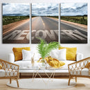 Recovery Road Wall Art Canvas Print