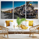 Train Wall Art Canvas Print