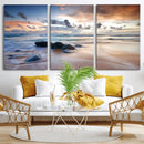 Serene Weather On The Beach Wall Art Canvas Print by MyGreatCanvas | Canvas Wall Art Prints | Photo Prints & Wall Decor