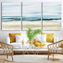 Ocean Abstract Wall Art Canvas Print