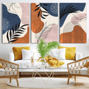 Boho Wall Art Canvas Print Set Mid-Century Prints Bohemian by MyGreatCanvas | Canvas Wall Art Prints | Photo Prints & Wall Decor