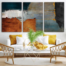 Modern Abstract Canvas Art Canvas Print - Framed and Ready