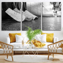 Ice Hockey Wall Art Canvas Print