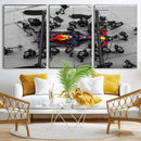 RedBull Formula 1 Canvas Wall Art Print