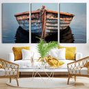 Stunning Vintage Boat Canvas Print | Nautical Wall