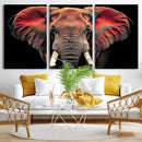 Elephant Wall Art Canvas Print