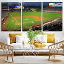 Angel Stadium Aerial Canvas Print – Los Angeles Angels