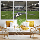 Dallas Cowboys Football Team Print - Arlington AT&T Stadium by MyGreatCanvas | Canvas Wall Art Prints | Photo Prints & Wall Decor