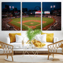 St. Louis Cardinals Baseball Team Print - Busch Stadium Wall by MyGreatCanvas | Canvas Wall Art Prints | Photo Prints & Wall Decor