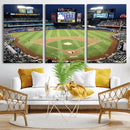 Citi Field Wall Art Print | 3-Panel New York Mets Baseball