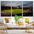 Philadelphia Phillies Baseball Team Print - Citizens Bank by MyGreatCanvas | Canvas Wall Art Prints | Photo Prints & Wall Decor