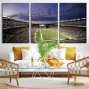 New England Patriots Football Team Print - Foxborough by MyGreatCanvas | Canvas Wall Art Prints | Photo Prints & Wall Decor