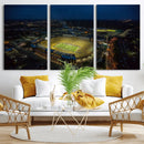 Michigan Wolverines Football Team Print - Michigan Stadium