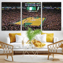 TD Garden Basketball Canvas Wall Art - Boston Celtics Live by MyGreatCanvas | Canvas Wall Art Prints | Photo Prints & Wall Decor