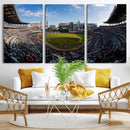 Truist Park Stadium Canvas Wall Art - Atlanta Braves Game