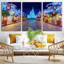 Disney Castle Wall Art – Large Magic Kingdom Canvas Artwork, by MyGreatCanvas | Canvas Wall Art Prints | Photo Prints & Wall Decor