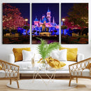 Disney Castle Wall Art – Framed Magic Kingdom Canvas by MyGreatCanvas | Canvas Wall Art Prints | Photo Prints & Wall Decor
