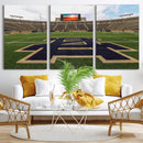 Football Stadium Wall Art – Framed Sports Field Canvas