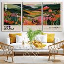 Yayoi Kusama Japan 1986 Wall Art Canvas Print – Vibrant