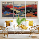 Framed Yayoi Kusama 1986 Wall Art Print – Japanese Wall Art