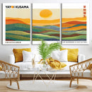 Framed Yayoi Kusama 1986 Wall Art Print – Japanese Wall Art