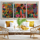 Framed Yayoi Kusama 1986 Wall Art Print – Japanese Wall Art