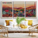 Framed Yayoi Kusama 1986 Wall Art Print – Japanese Wall Art