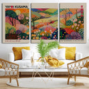 Framed Yayoi Kusama 1986 Wall Art Print – Japanese Wall Art