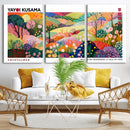 Framed Yayoi Kusama 1986 Wall Art Print – Japanese Wall Art