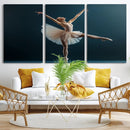 Ballet Dancer Wall Art – Framed Graceful Pose Canvas by MyGreatCanvas | Canvas Wall Art Prints | Photo Prints & Wall Decor