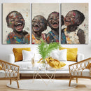 Shai Yossef Print - Joyful Childhood Canvas Wall Art -