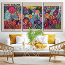 Yayoi Kusama Wall Art Canvas Print, Abstract Art, Large
