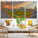 Chicago Wrigley Field Wall Art Canvas Print – Iconic