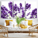 Lavender Flower Wall Art Canvas Print by MyGreatCanvas | Canvas Wall Art Prints | Photo Prints & Wall Decor