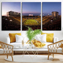 Iowa Hawkeyes Kinnick Stadium Wall Art Canvas Print, Framed