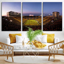 Iowa Hawkeyes Kinnick Stadium Wall Art Canvas Print, Framed