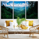 Tropical Jungle Wall Art Canvas Print – Framed Lush Valley by MyGreatCanvas | Canvas Wall Art Prints | Photo Prints & Wall Decor
