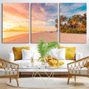 Tropical Beach Wall Art Canvas Print – Framed Palm Trees by MyGreatCanvas | Canvas Wall Art Prints | Photo Prints & Wall Decor