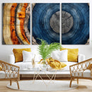 Abstract Tree Rings Wall Art Canvas Print – Modern Wood by MyGreatCanvas | Canvas Wall Art Prints | Photo Prints & Wall Decor