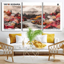 Yayoi Kusama Wall Art Canvas Print – Framed Large Abstract