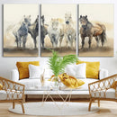 Wild Horses Wall Art Canvas Print, Framed Running Horses Art by MyGreatCanvas | Canvas Wall Art Prints | Photo Prints & Wall Decor