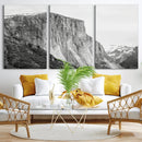 El Capitan Wall Art Canvas Print – Framed Yosemite Cliff