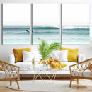 Surfing Wall Art Canvas Print – Framed Ocean Waves
