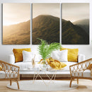 Mountain Wall Art – Framed Sunset Landscape Canvas Artwork, by MyGreatCanvas | Canvas Wall Art Prints | Photo Prints & Wall Decor