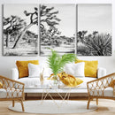 Joshua Tree Wall Art – Black & White Canvas Print, Nature by MyGreatCanvas | Canvas Wall Art Prints | Photo Prints & Wall Decor
