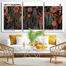 Modern Japanese Wall Art Canvas Print – Framed Abstract