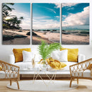 Tropical Beach Wall Art Canvas Print – Framed Ocean Waves by MyGreatCanvas | Canvas Wall Art Prints | Photo Prints & Wall Decor