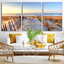 Ocean Sunset Wall Art Canvas Print – Nautical Beach